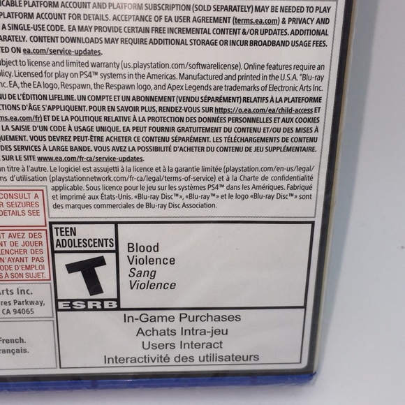 PS4 Playstation 4 Apex Legends Lifeline Edition Video Game Teen Sony - Picture 4 of 5